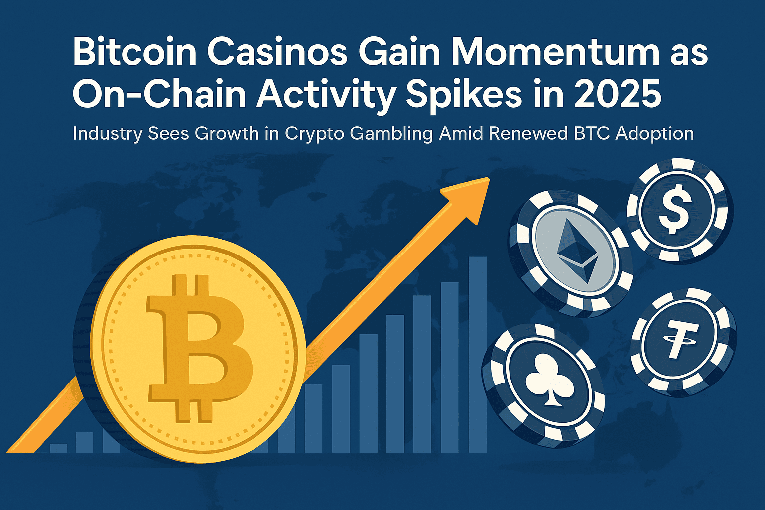 Bitcoin Casinos Gain Momentum as On-Chain Activity Spikes in 2025